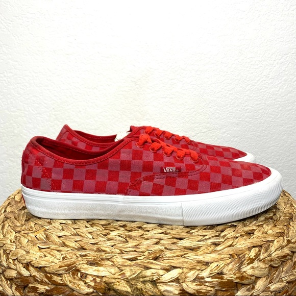 red reflective vans